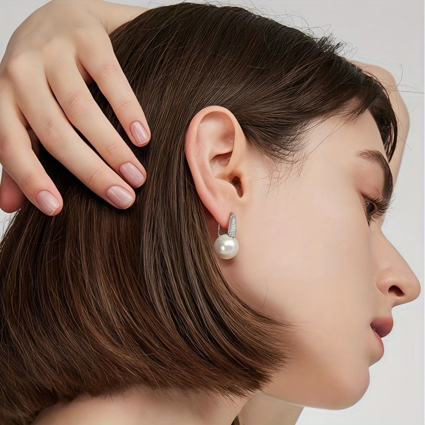 Aretes de Perlas Majestad Suprema – Bañado en oro de 18k