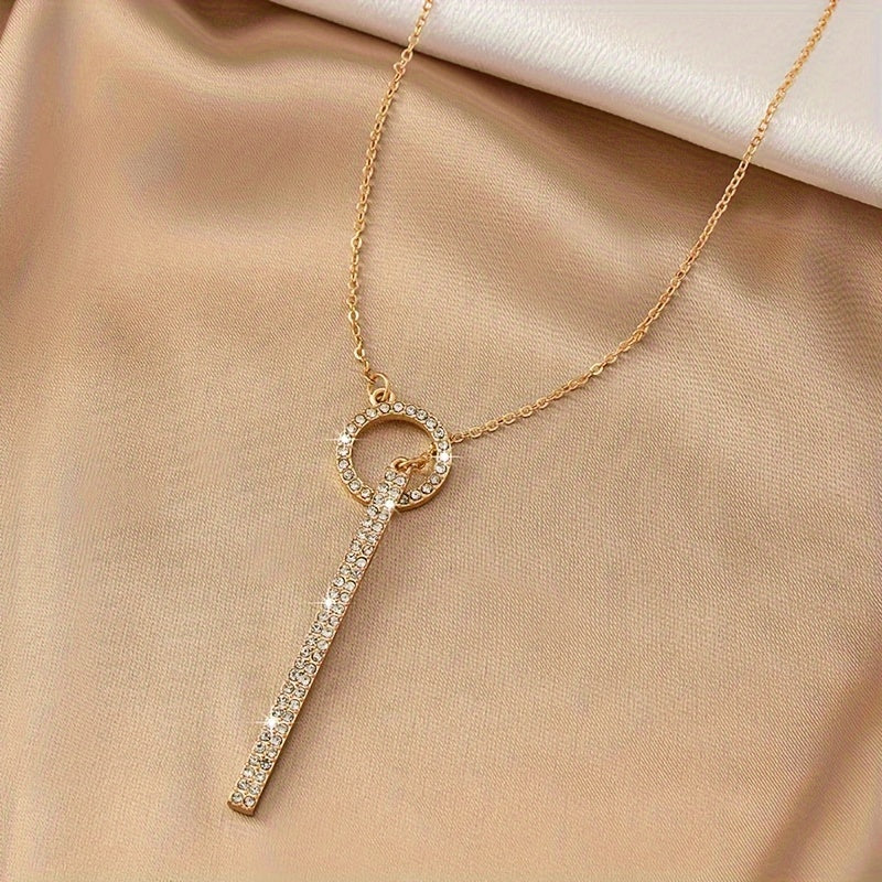 Collar con Colgante Y Modern Elegance - Chapado en oro de 18K