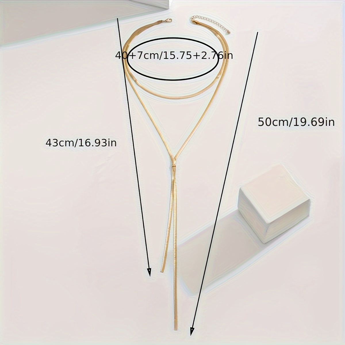 Collar Doble Y Con Colgante Fino Encanto – Bañado en oro de 18k