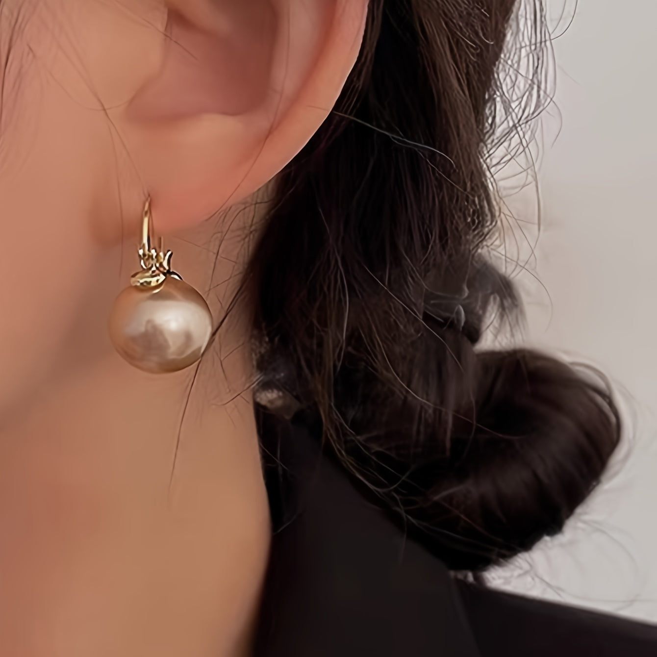 Aretes de Perlas Lujo Absoluto – Bañado en oro de 18k