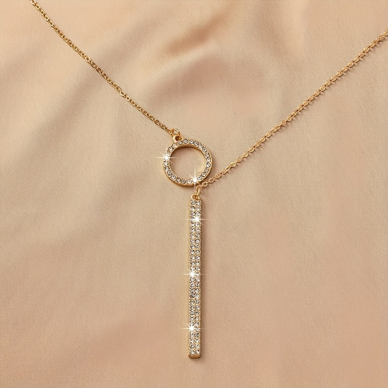 Collar con Colgante Y Modern Elegance - Chapado en oro de 18K