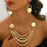 Conjunto Corazón de Oro – Bañado en oro de 18k