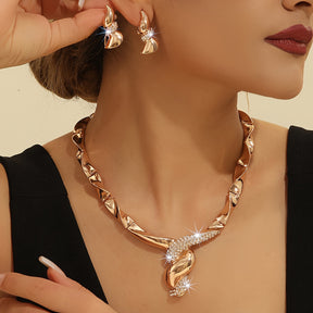 Conjunto Esencia Circular – Bañado en oro de 18k