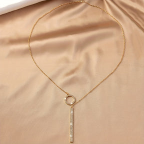 Collar con Colgante Y Modern Elegance - Chapado en oro de 18K