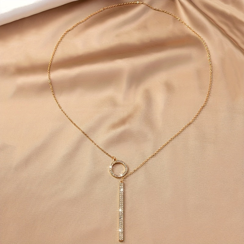 Collar con Colgante Y Modern Elegance - Chapado en oro de 18K