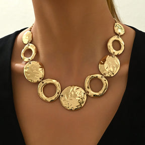Collar Lujo Estilo Imperial – Bañado en oro de 18k