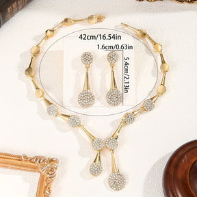 Conjunto Brillo Real – Bañado en oro de 18k
