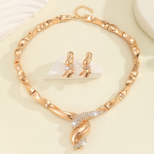 Conjunto Esencia Circular – Bañado en oro de 18k