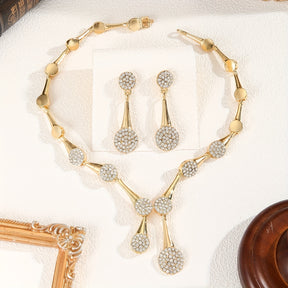 Conjunto Brillo Real – Bañado en oro de 18k