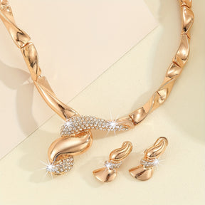Conjunto Esencia Circular – Bañado en oro de 18k