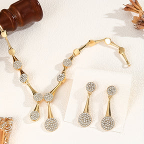 Conjunto Brillo Real – Bañado en oro de 18k