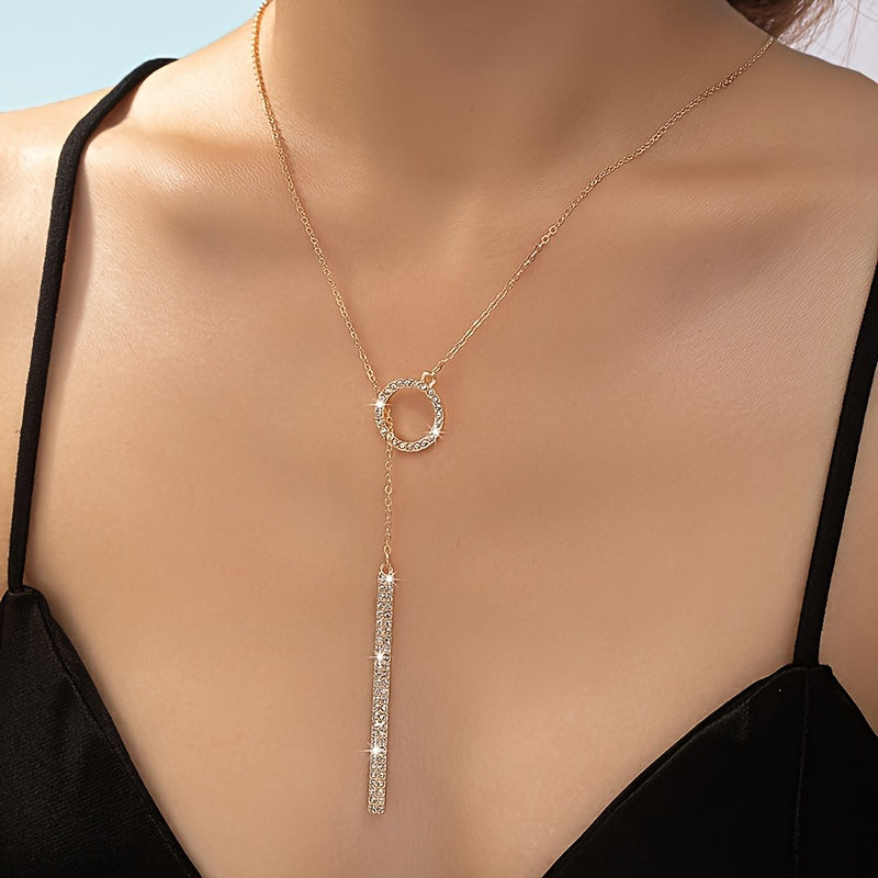 Collar con Colgante Y Modern Elegance - Chapado en oro de 18K