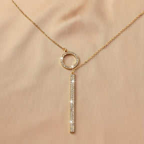 Collar con Colgante Y Modern Elegance - Chapado en oro de 18K